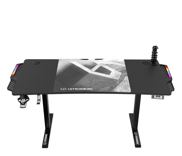 Ultradesk LEVEL V2 LED RGB (Czarno-Białe) (elektryczna regulacja) - 1191849 - zdjęcie 3